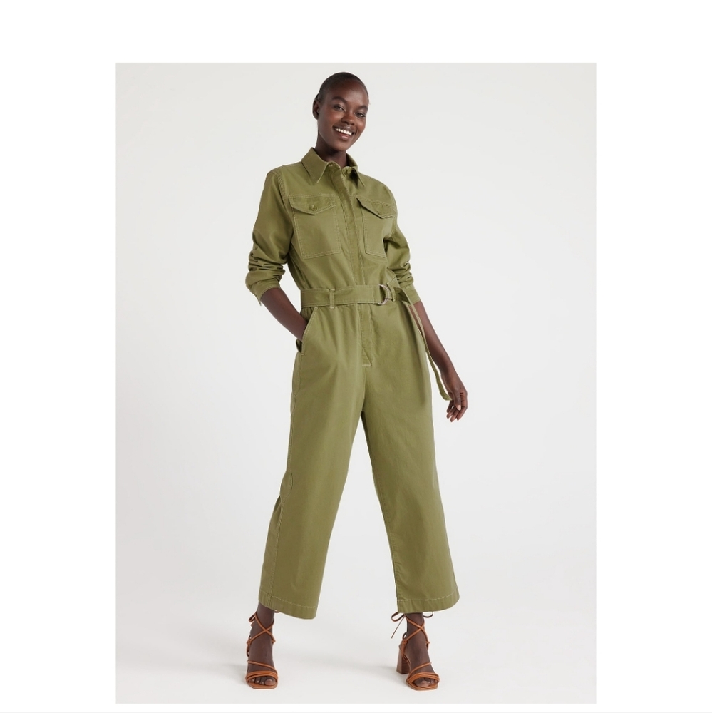 FREE ASSEMBLY GREEN STRETCHY SIZE XXL JUMPSUIT - Picture 3 of 6